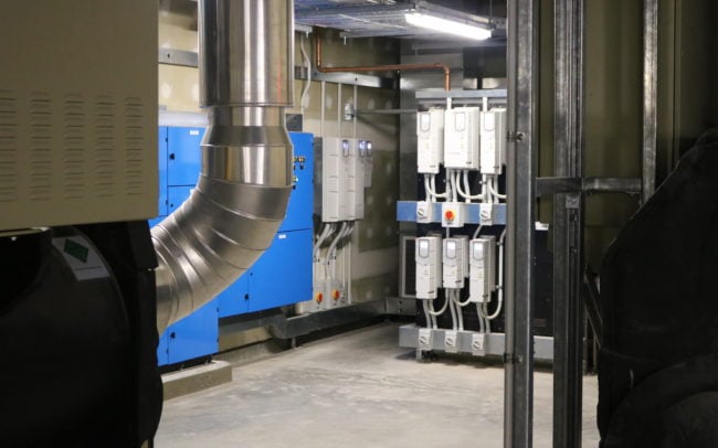 Electrical for Mechanical Installation - Chiller plant room